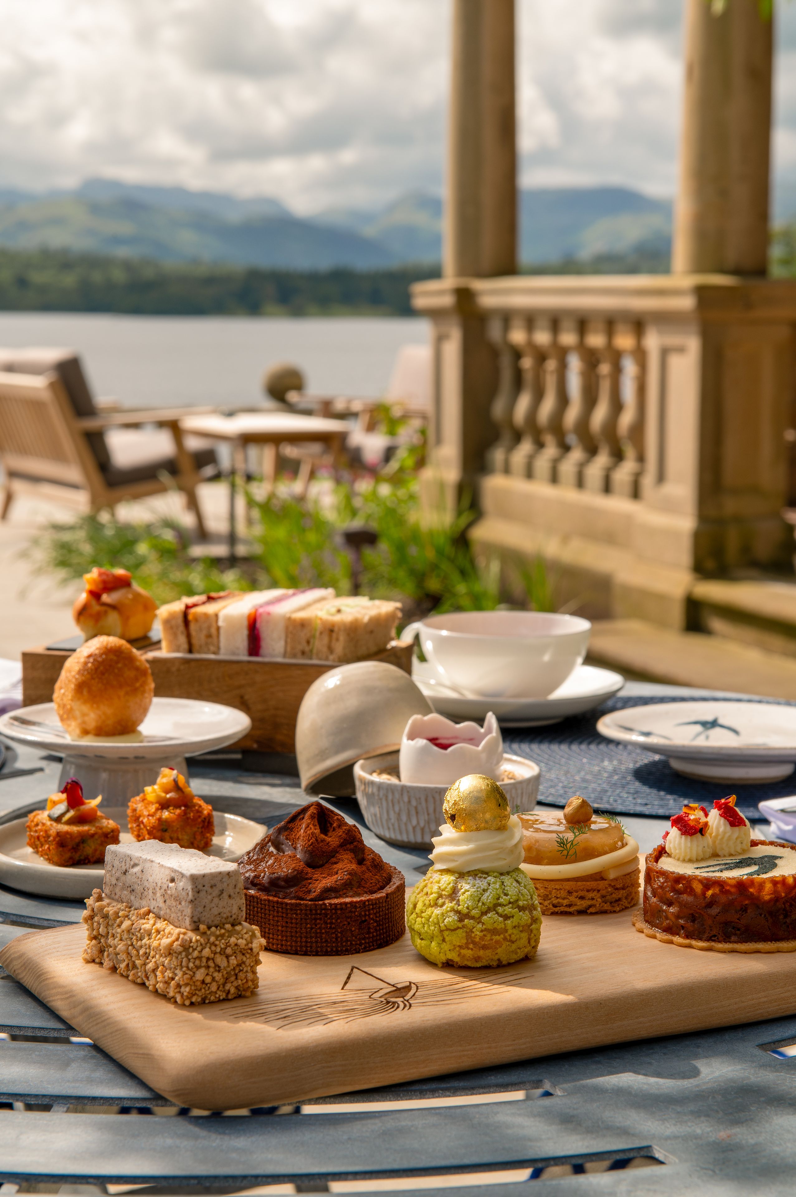 A spread of afternoon treats