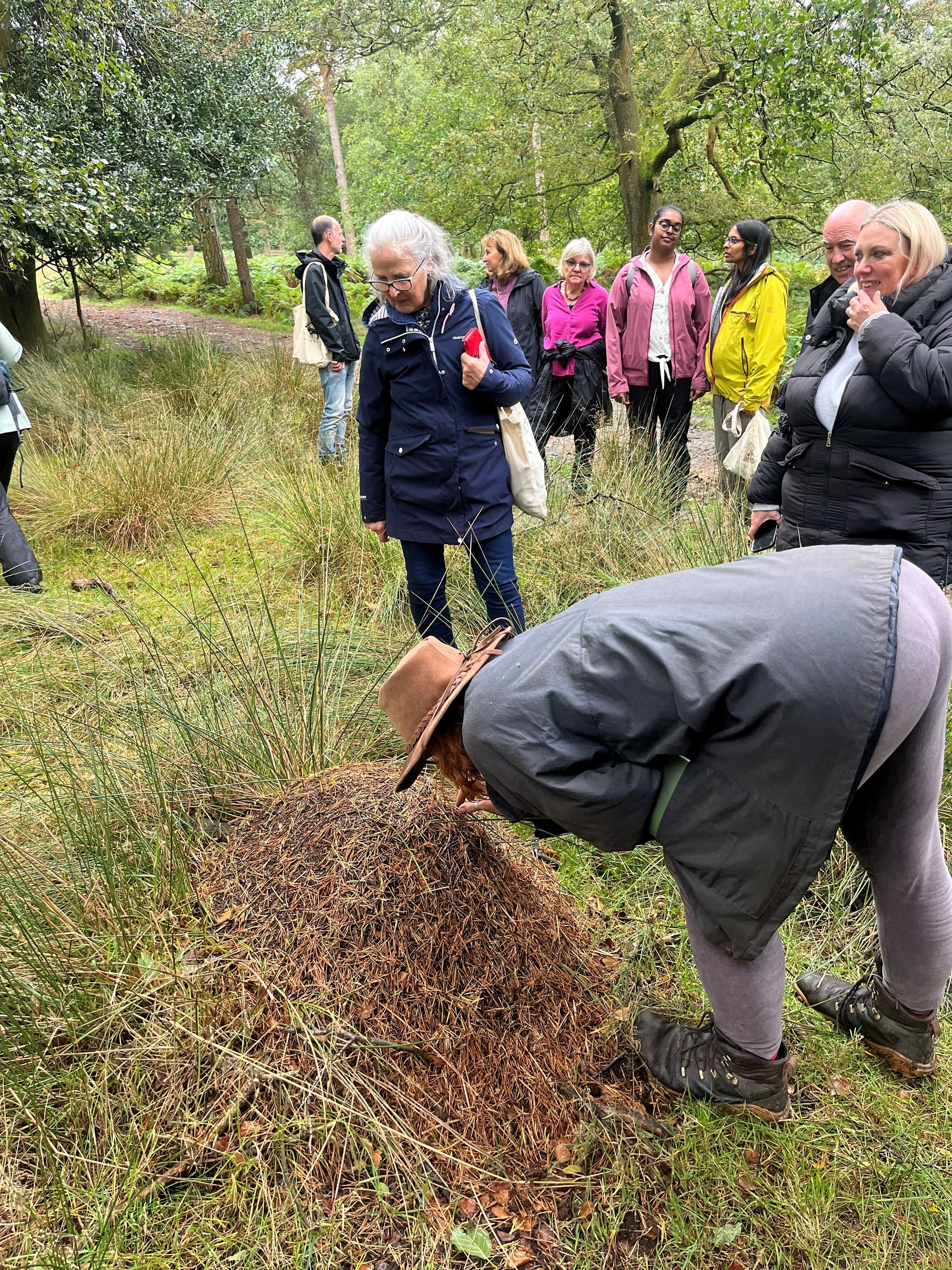 Team at at the National Trust, Longshaw