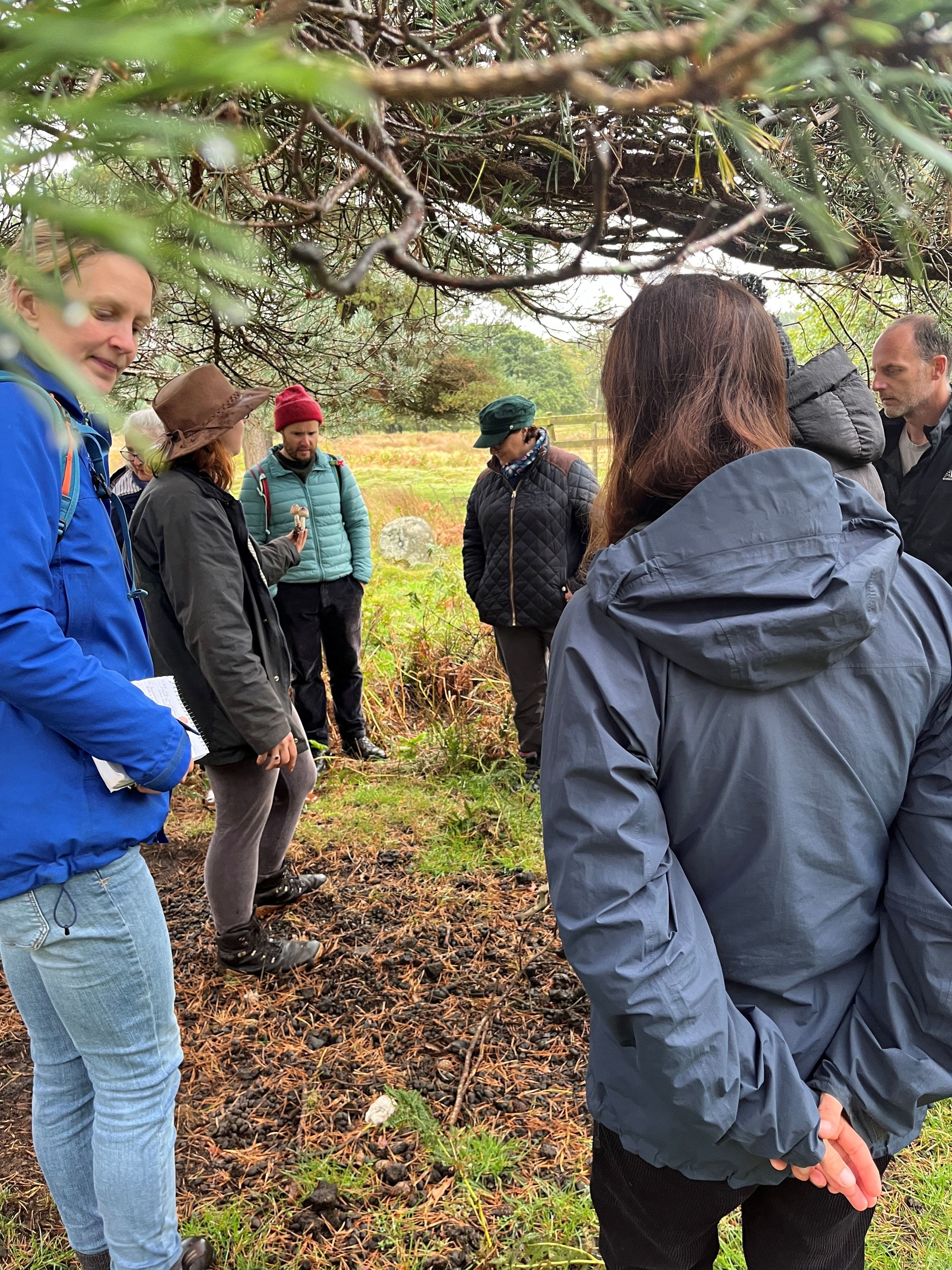 Team at the National Trust, Longshaw