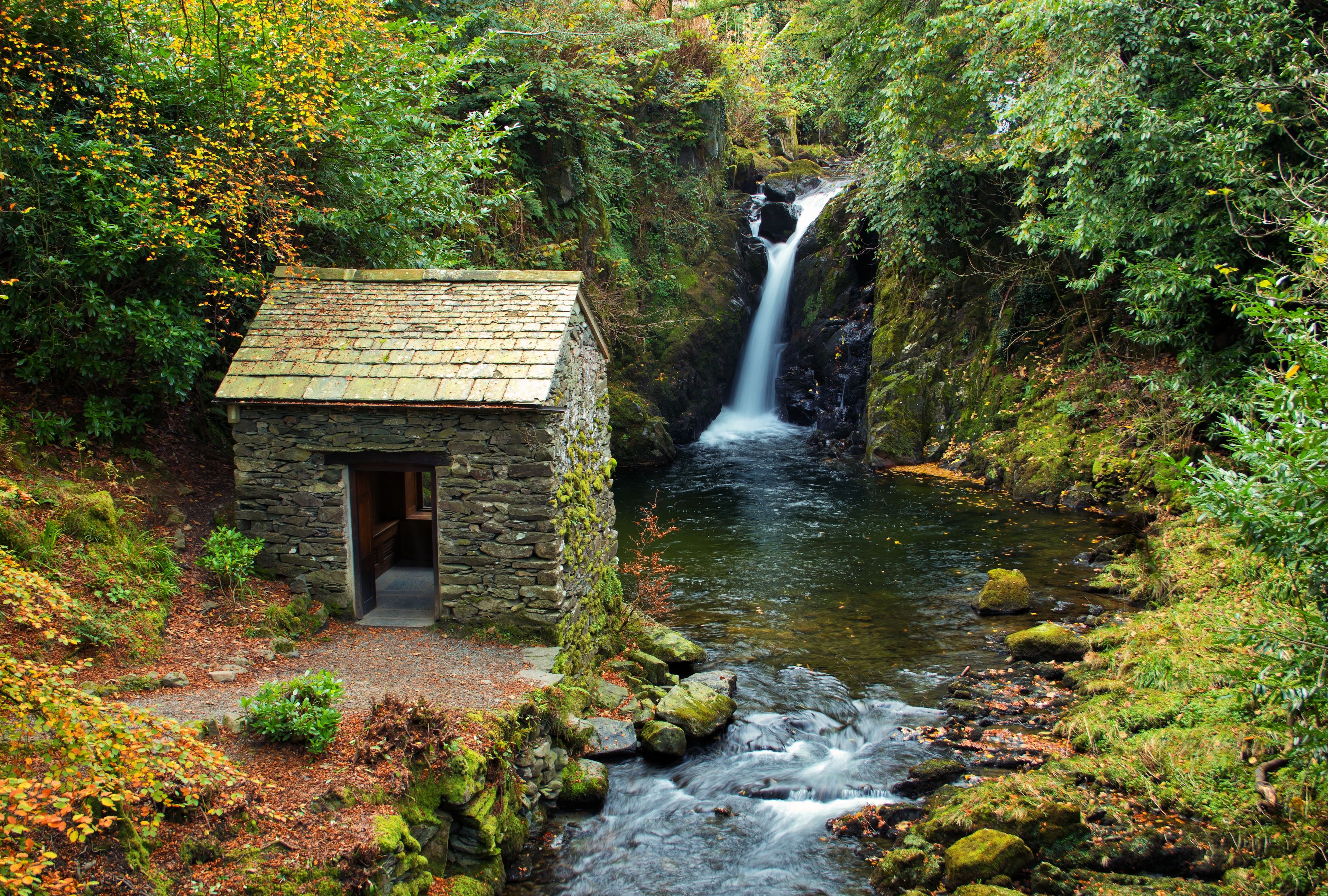 The Grot, in a picturesque setting ar Rydal Mount, Lake District