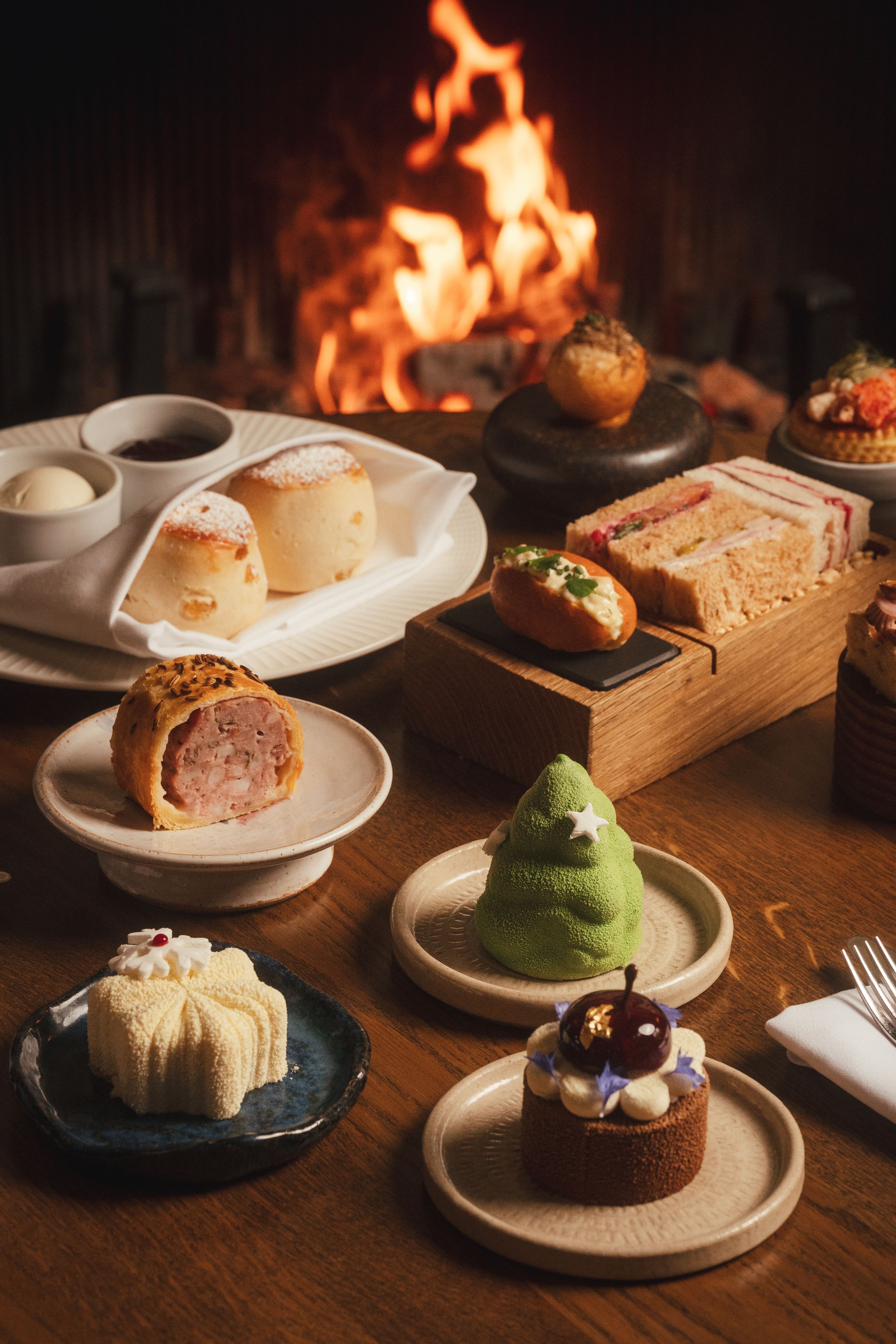Festive afternoon tea